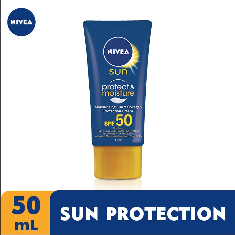 Nivea Sun Protect Moisture Face Cream Spf 50 50ml Shopee Philippines