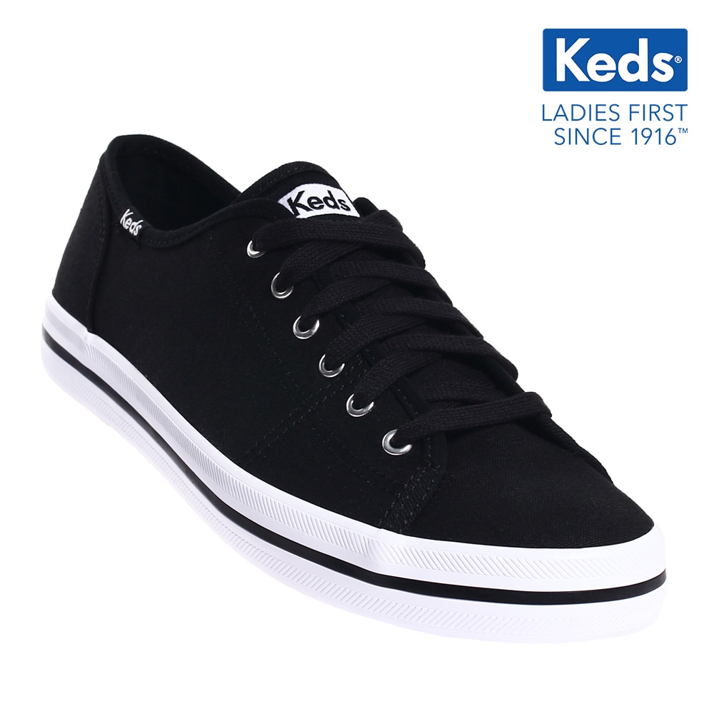 keds kickstart canvas lace up sneaker