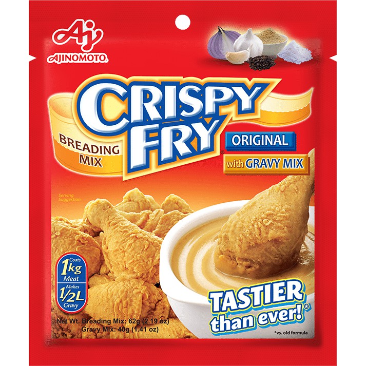 Crispy Fry Original With Gravy Mix 102G Shopee Philippines