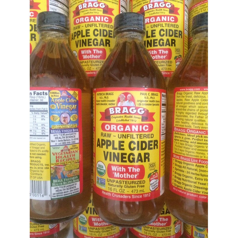 Original Apple Vinegar Bragg Apple Cider Vinegar With The Mother