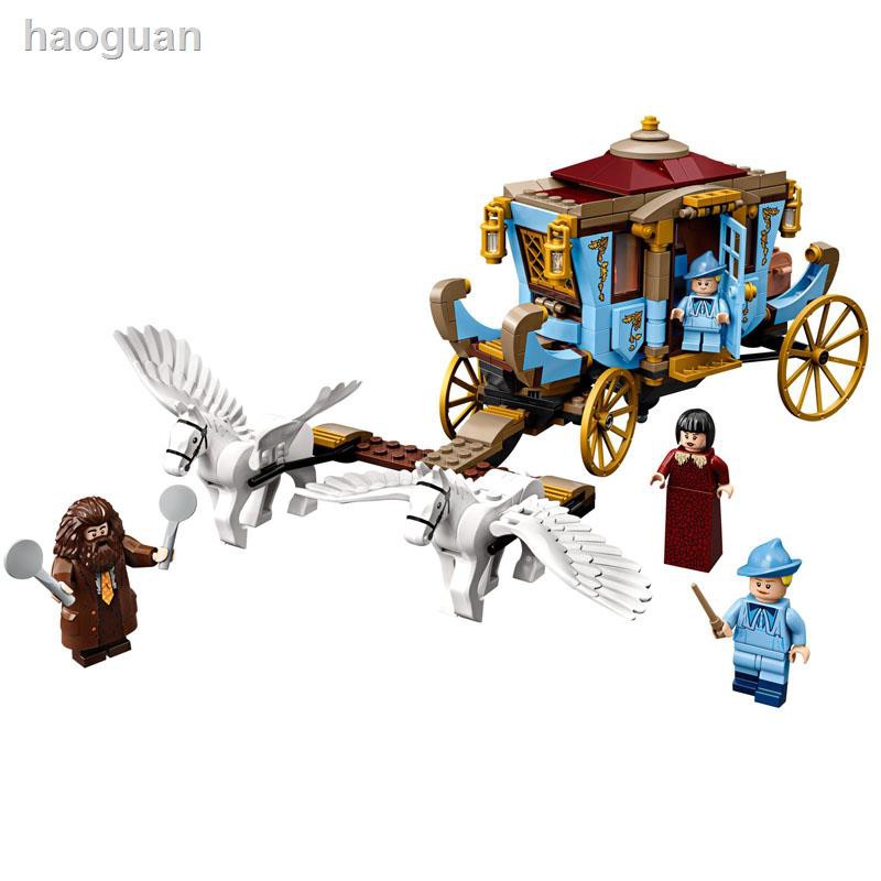 Wuhui 448pcs Harry Potter Building Block Set Toys Legoing Movie Serices Beauxbatons Carriage Arrival At Hogwarts Bricks Kids Toy For Boys Girls Compatible With All Brands Shopee Philippines