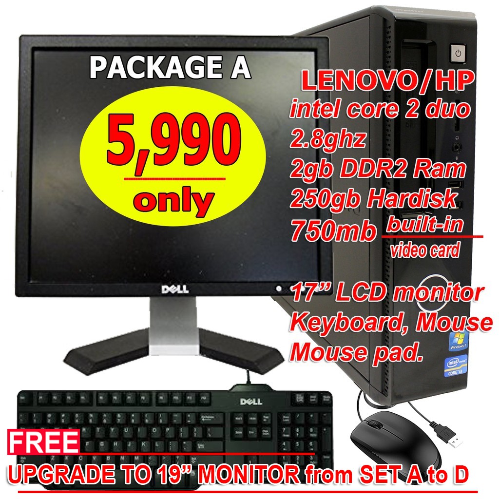 DESKTOP COMPUTER SET | Shopee Philippines