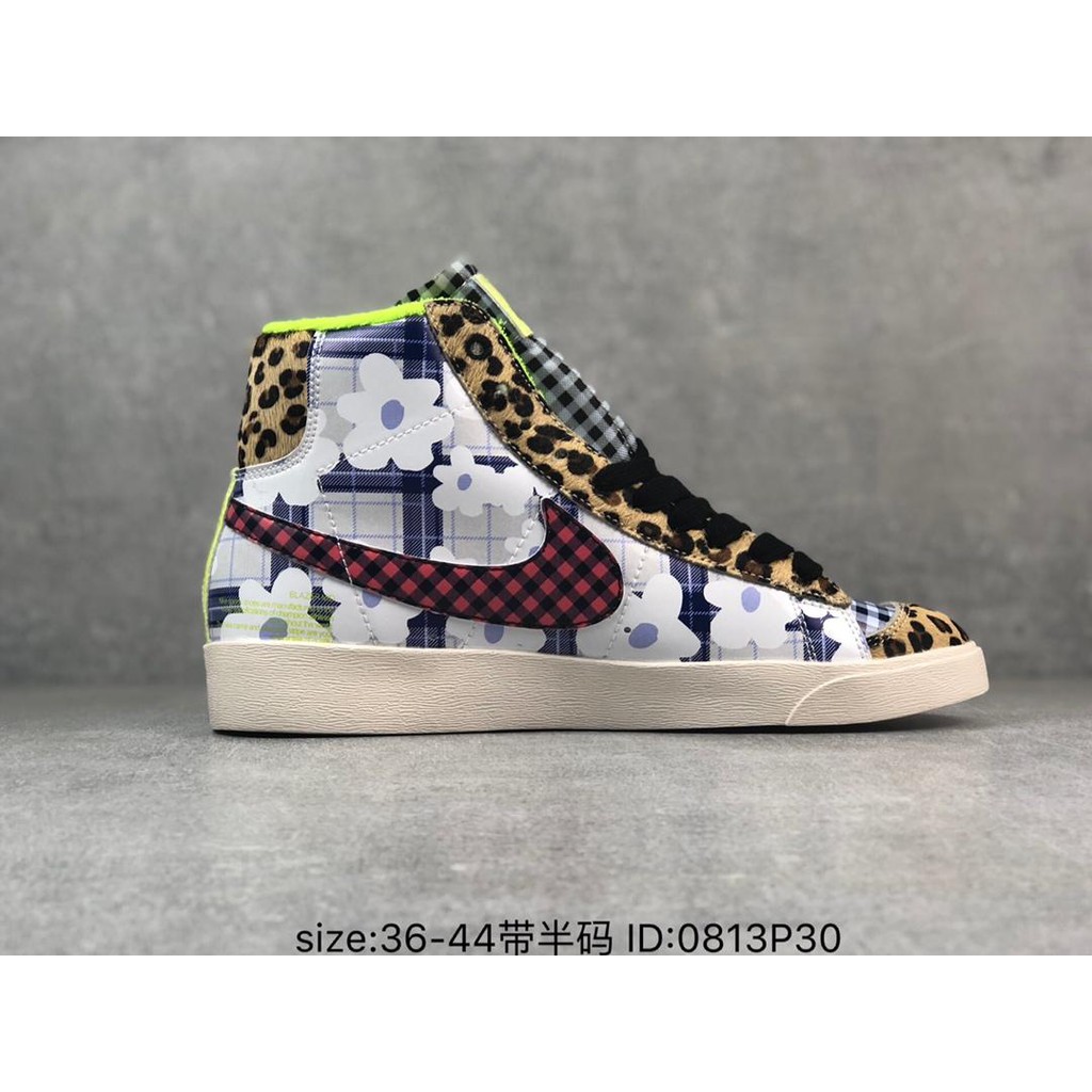 plaid nike sneakers