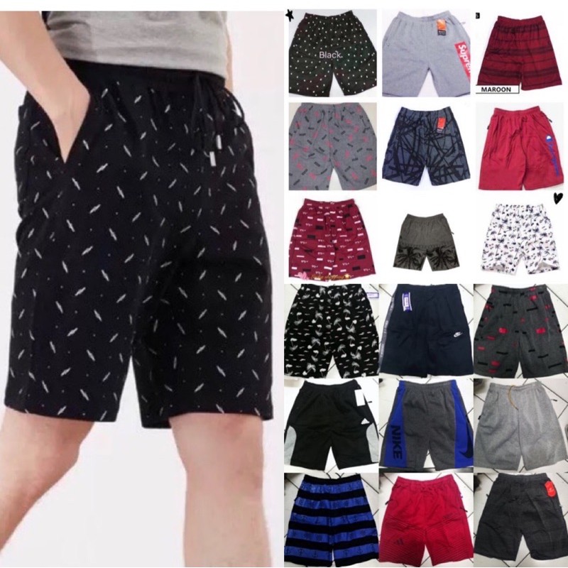 JP#Fashion Makapal Jogger Shorts For Men Adult With Pocket High Quality ...