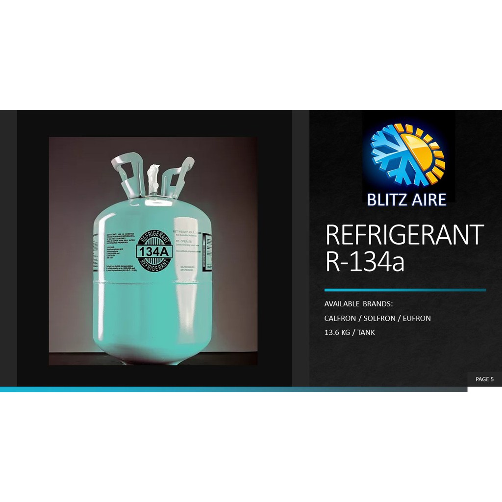 R134A REFRIGERANT (FREON) Shopee Philippines