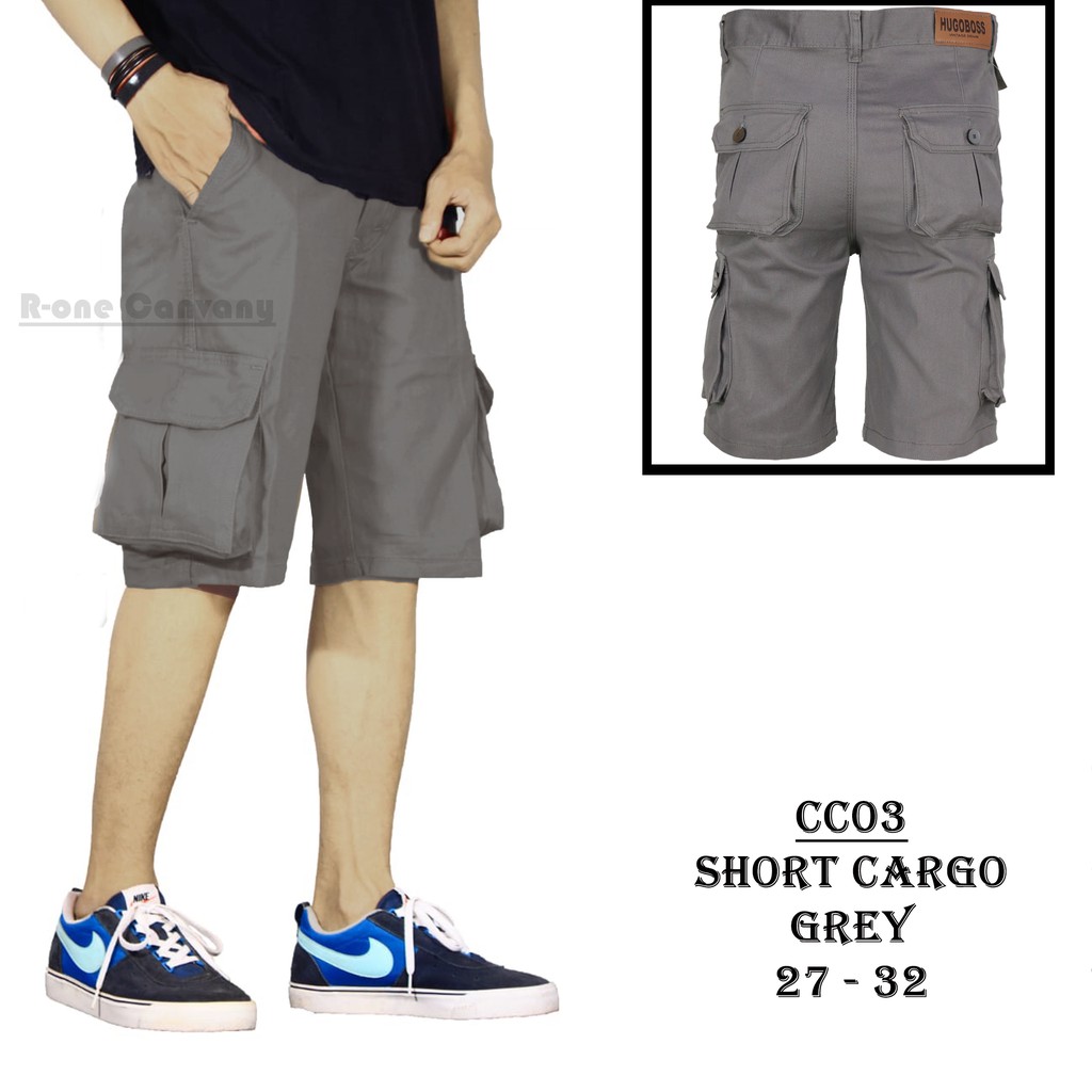 stretchy cargo shorts