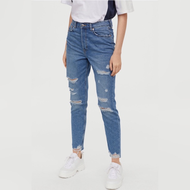h&m skinny mom jeans