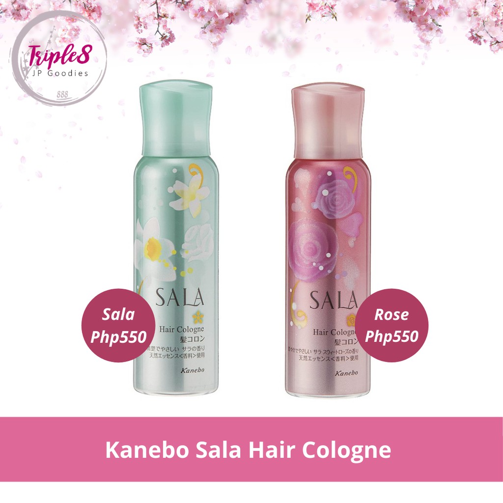 Kanebo Sala Hair Cologne 80grams Shopee Philippines