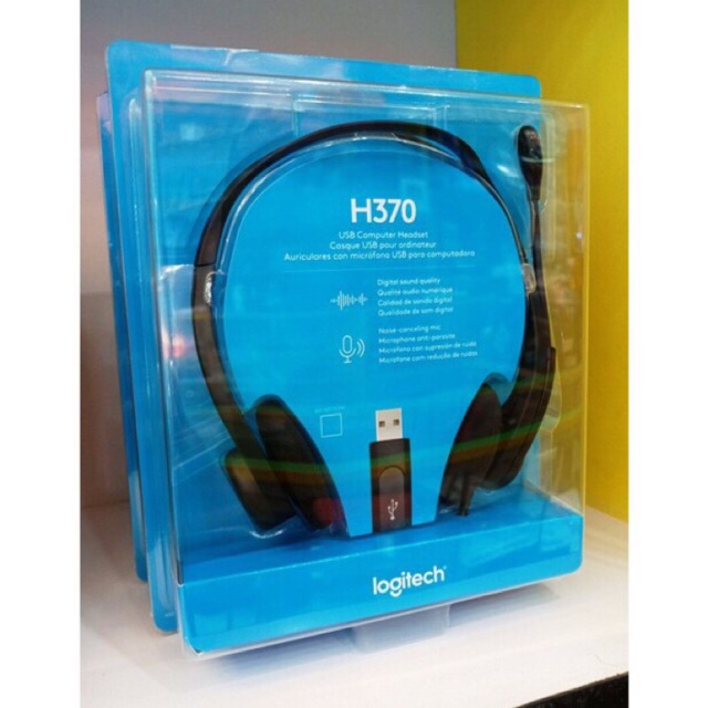 logitech h370 usb computer headset