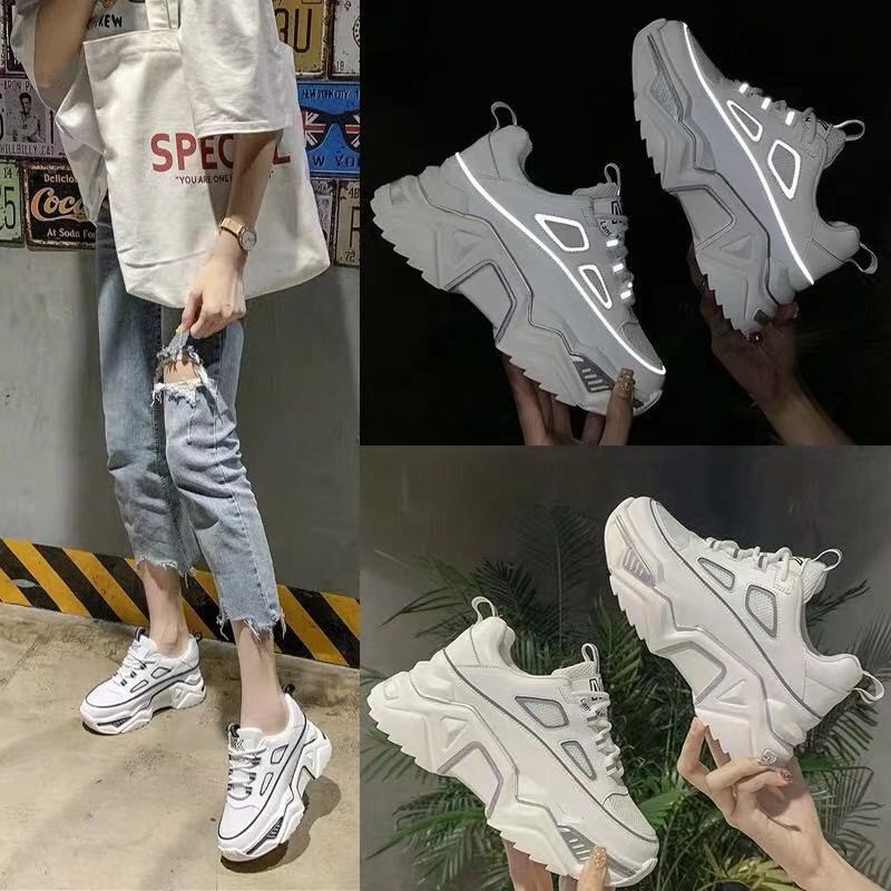 Jvf Korean Dad Rubber Shoes For Women 1973 Add One Size Shopee Philippines
