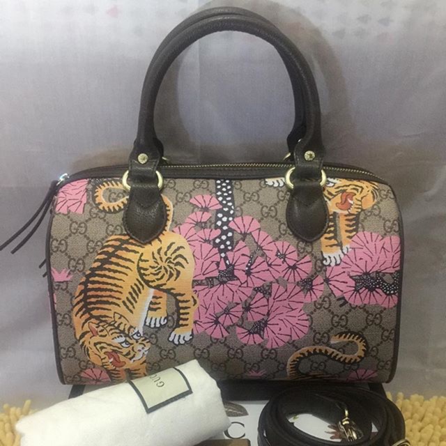 gucci bengal boston bag