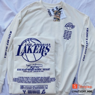 HATSOFFMNL • COURT PURPLE PULLOVER (2022 LAKERS COLLECTION)