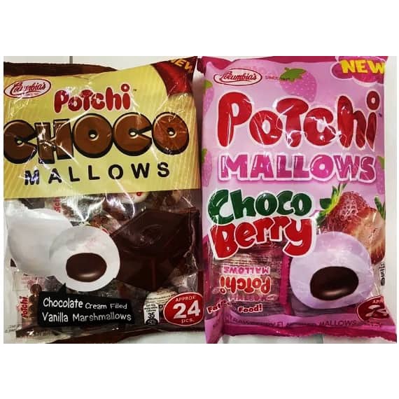 Columbia's Potchi Choco Mallows and Choco Berry Mallows, net wt. 84g ...