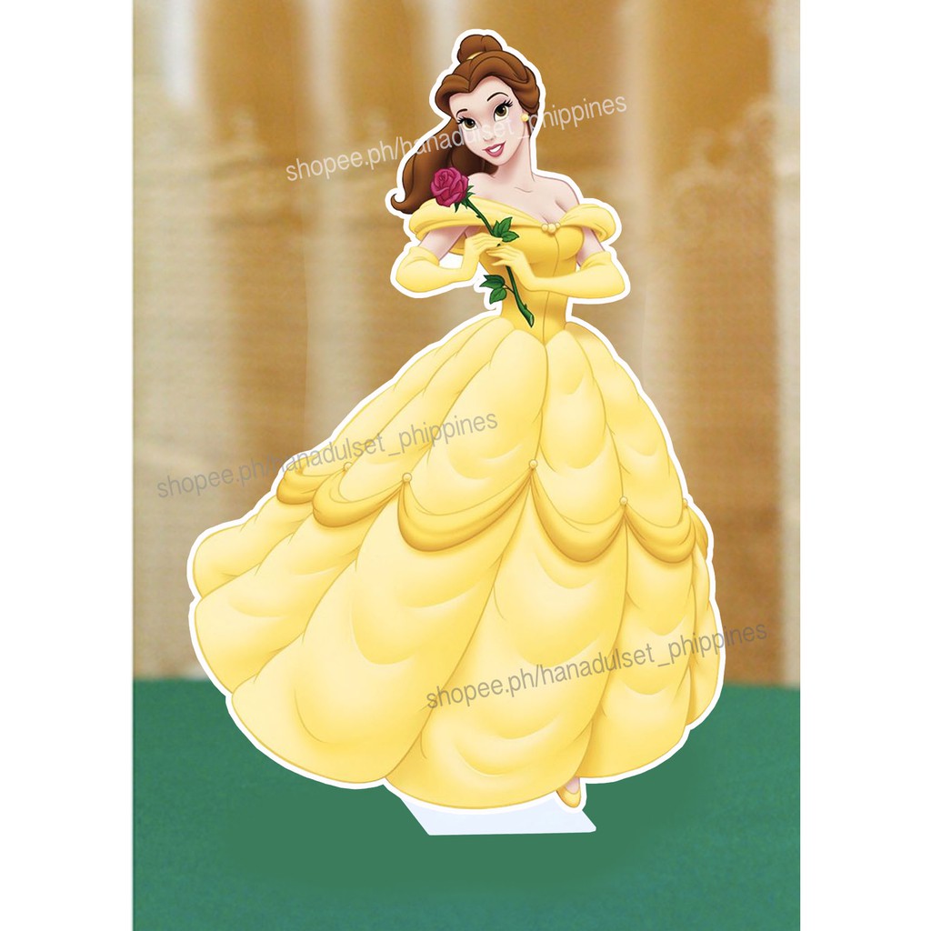 Disney Character 5 Inches Standees Belle Beauty And The Beast Shopee Philippines