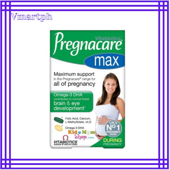 Multivitamin For Pregnant Women Pregnacare Max 84 Tablets Of Vitabiotics Uk Shopee Philippines