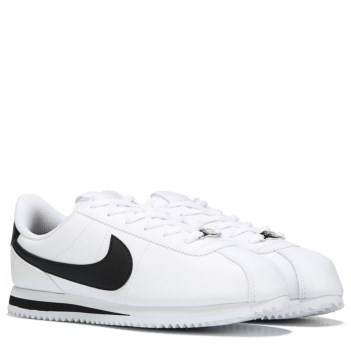 nike cortez white and black womens
