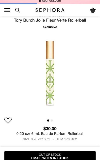authentic tory burch rollerball perfume | Shopee Philippines