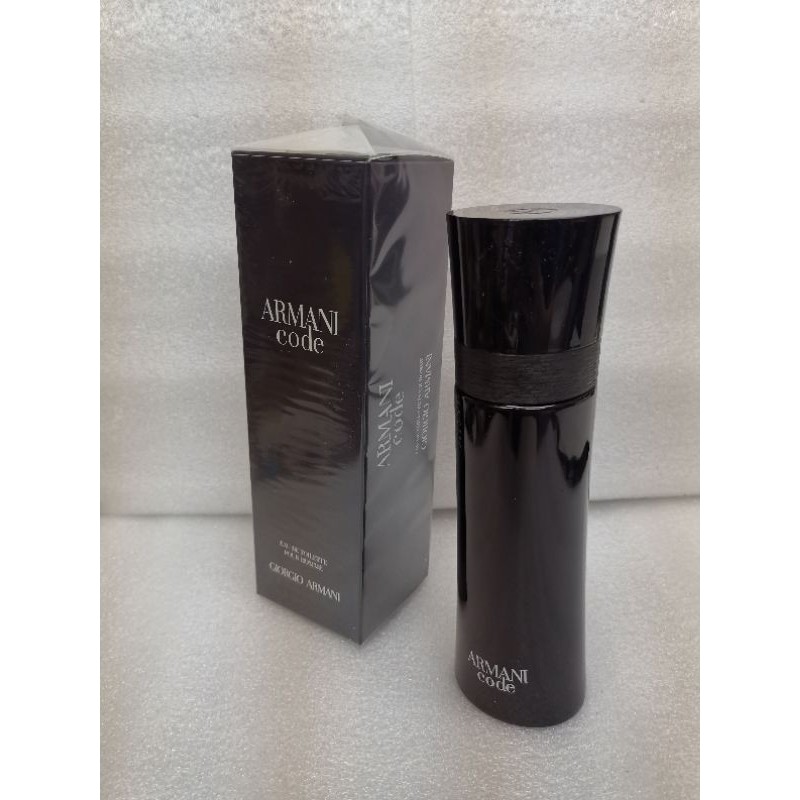 armani code black 125ml