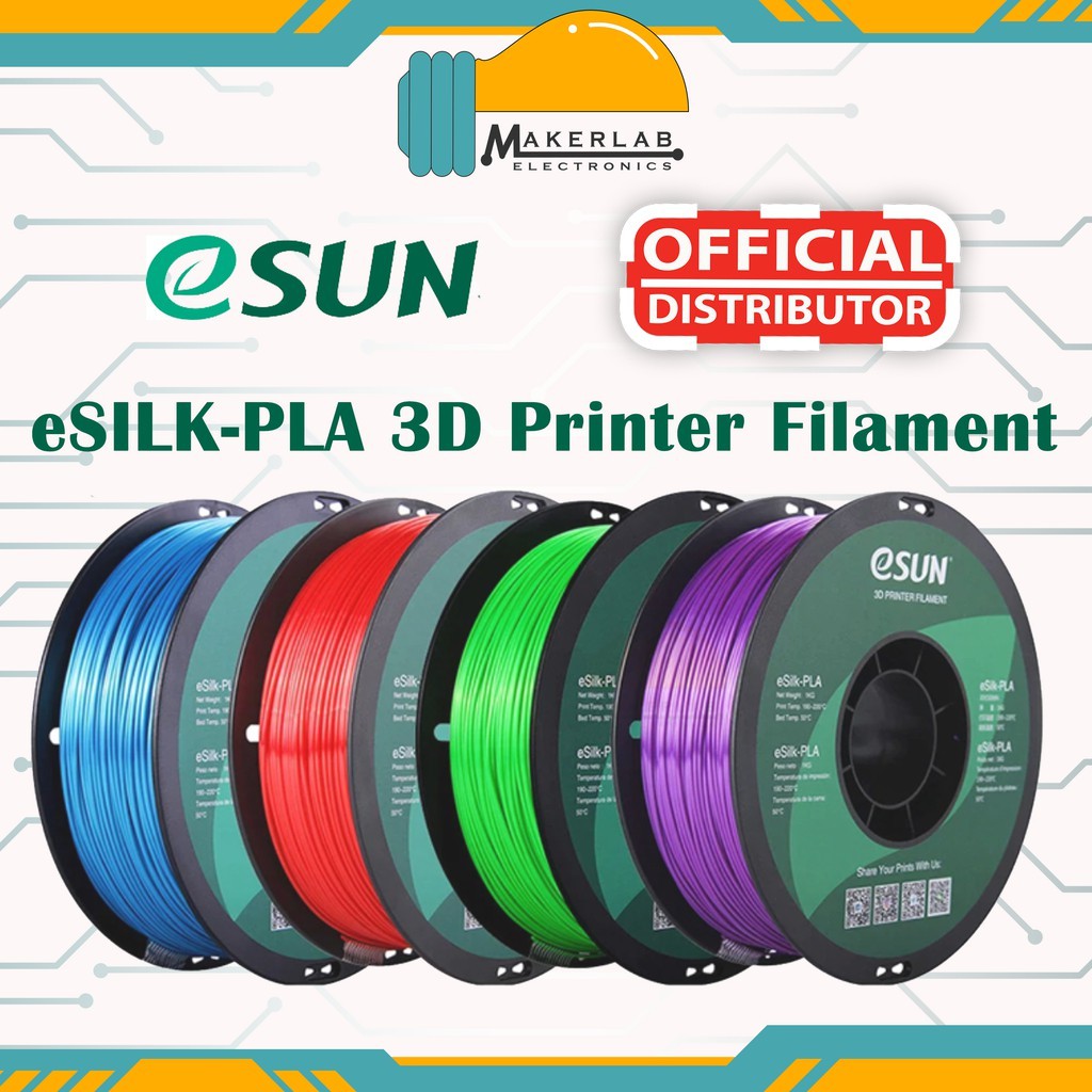 Esun 3D Printer Silk PLA Filament 1.75mm 1KG | Shopee Philippines