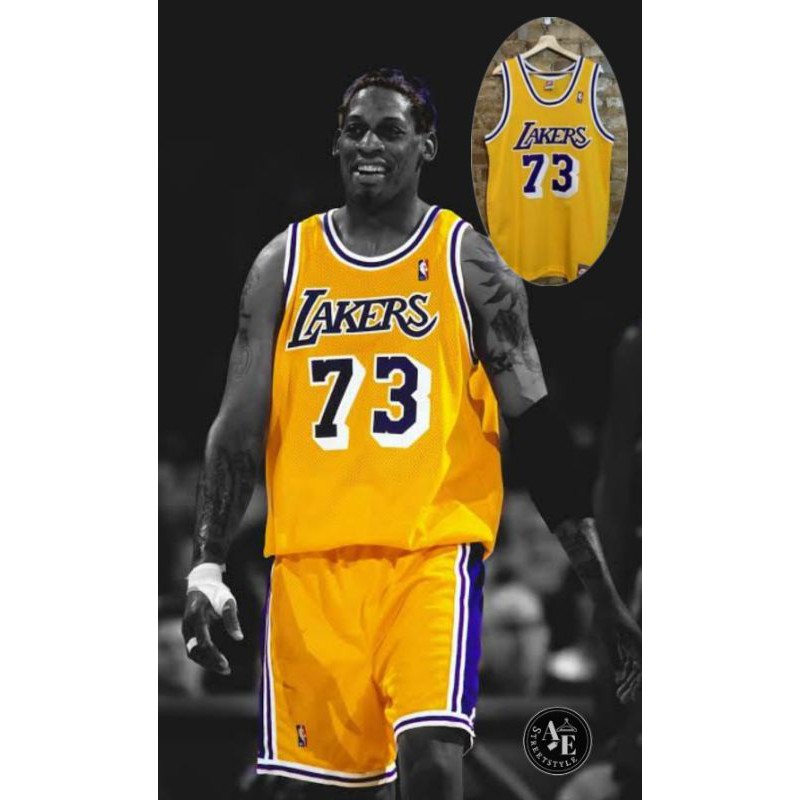 Rodman lakers jersey on sale