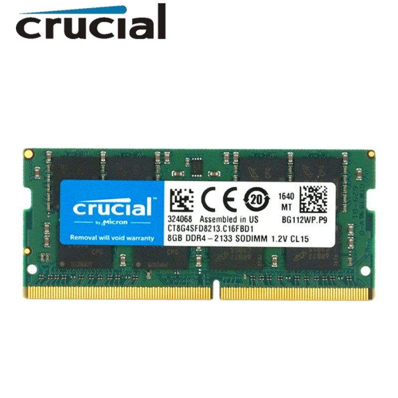 Crucial 8GB/4GB DDR4 2133/2400/2666/3200MHz Notebook RAM SODIMM 260-Pin PC4- 17000 1.2V Laptop Memory | Shopee Philippines