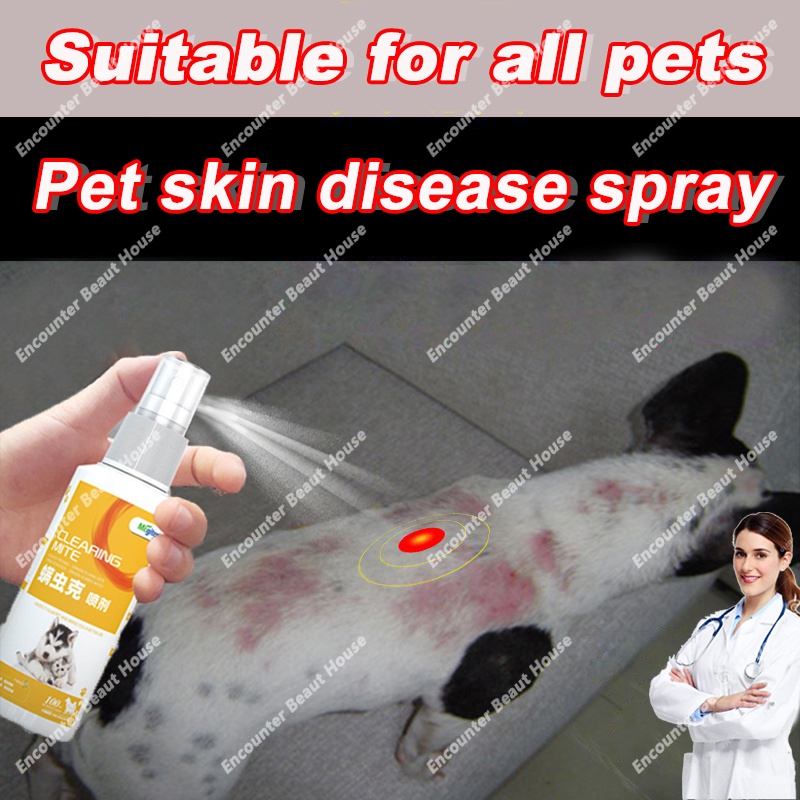 100ML dog medicine for skin disease anti mange anti galis for dog
