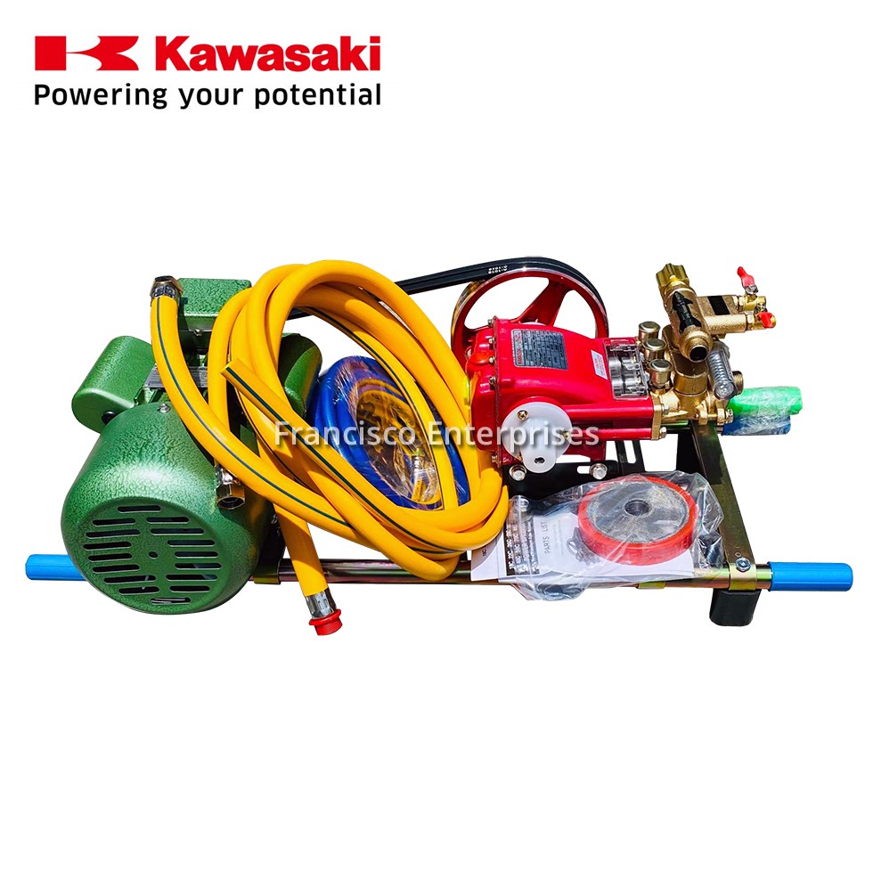Kawasaki Power Sprayer Washer 1.5 HP Electric Belt Type Shopee