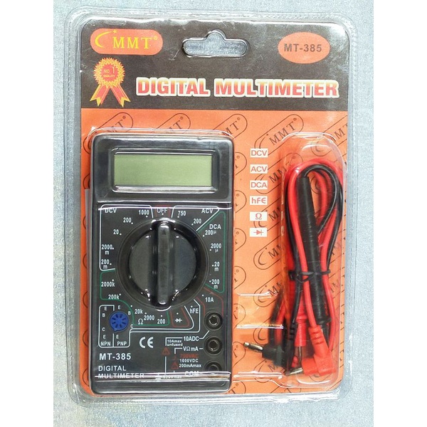 DIGITAL MULTIMETER DCV/ACB/DCA/HFE Shopee Philippines