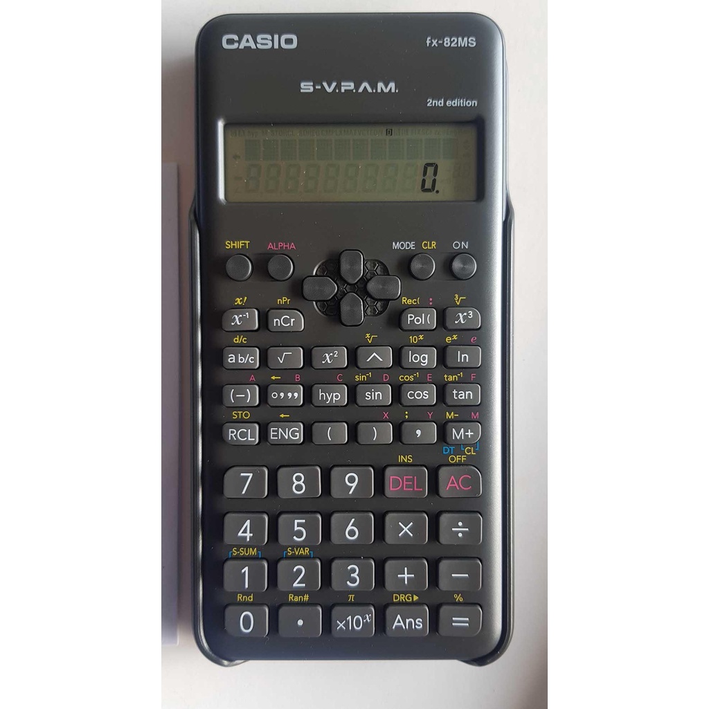 FX82-MS Scientific Calculator 2 Lines (Non Programmable) MIY | Shopee ...