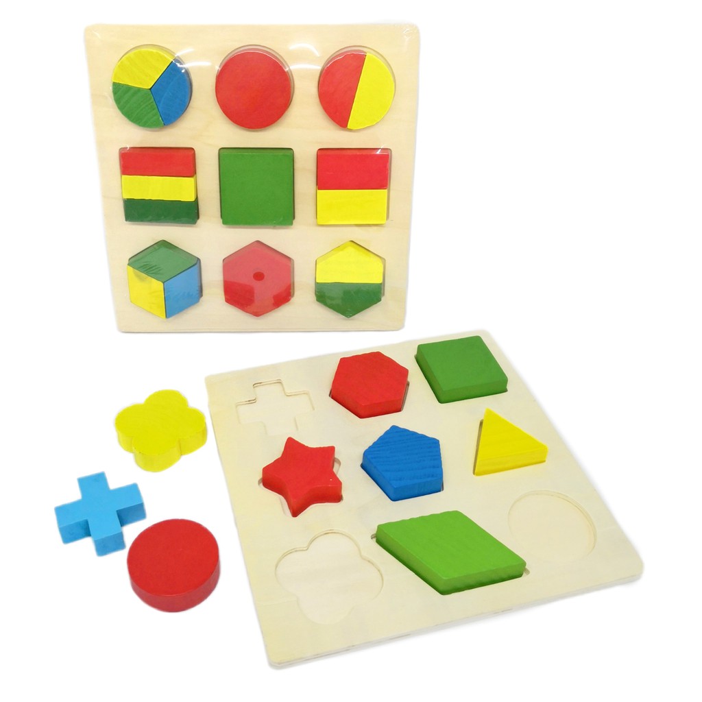 wooden shape puzzle