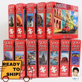 New Puzzle Jigsaw Piece Pieces 500 Edition for Kids Adult Puzzles Educational 
