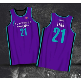 Converge FiberXers Jersey TENG #21 | PBA JERSEY | FULL SUBLIMATION ...