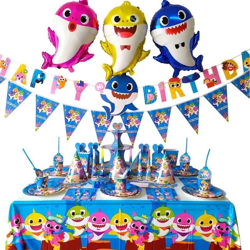 Onhand Baby shark partyneeds items COD | Shopee Philippines