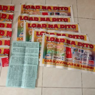 Loadmanna Load na dito Tarpaulin | Shopee Philippines