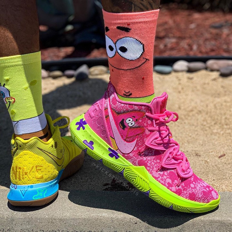 NIKE KYRIE 5 x SPONGEBOB LULA MOLUSCO KillaCoShop