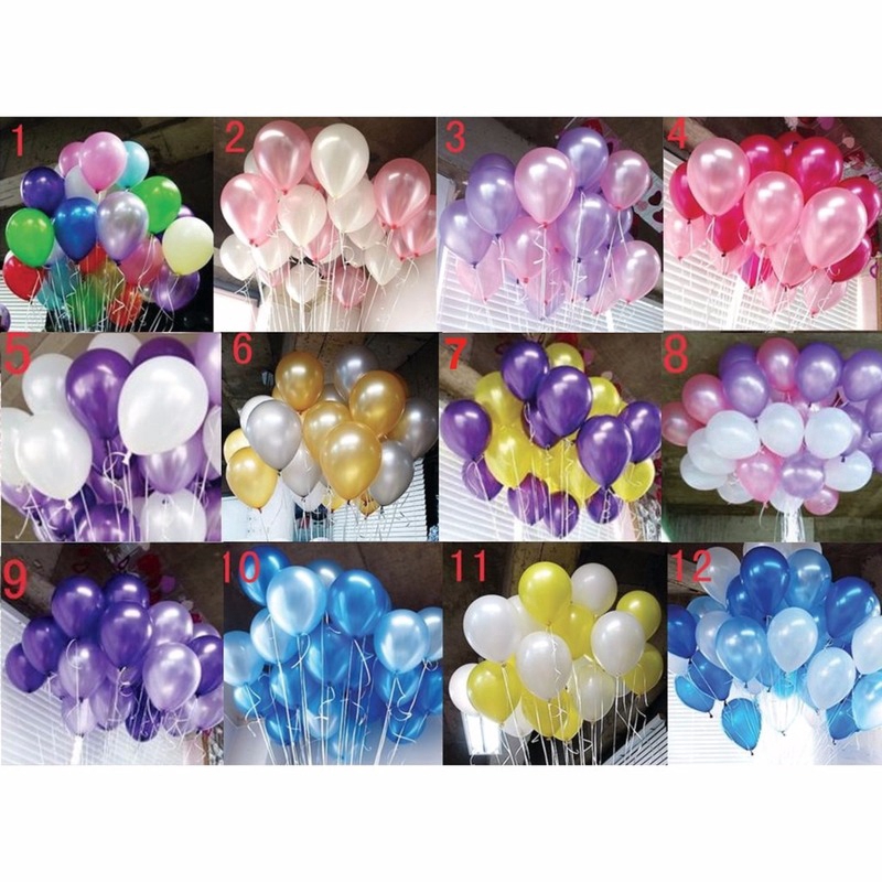 20pcs Latex 12in Thick Balloons Wedding Birthday Christmas Party Decorative
