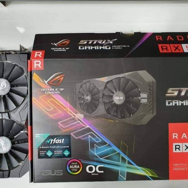 Настройка подсветки asus strix rx 570