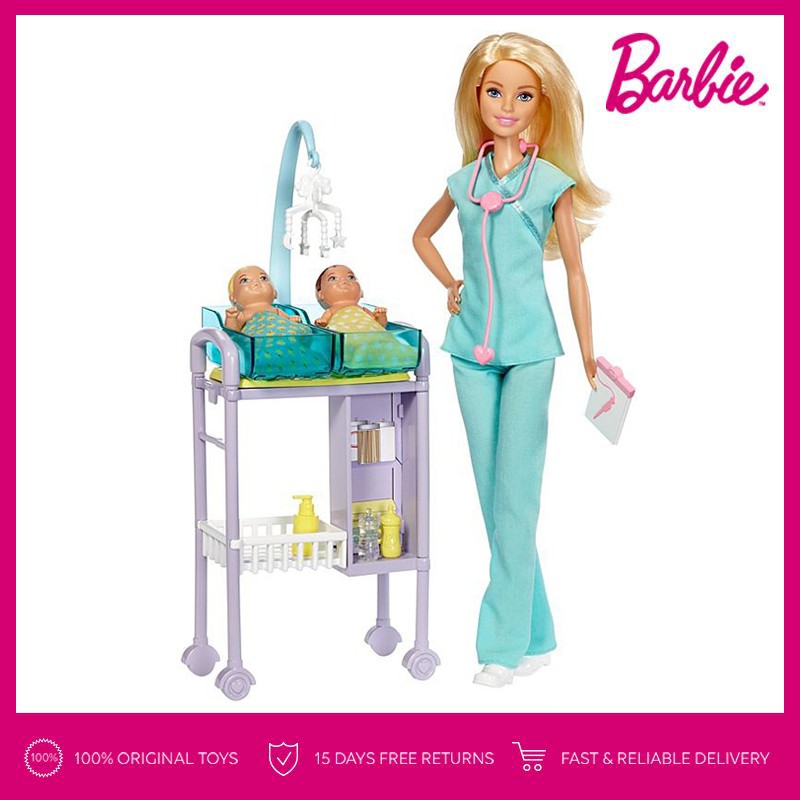 barbie baby doctor doll