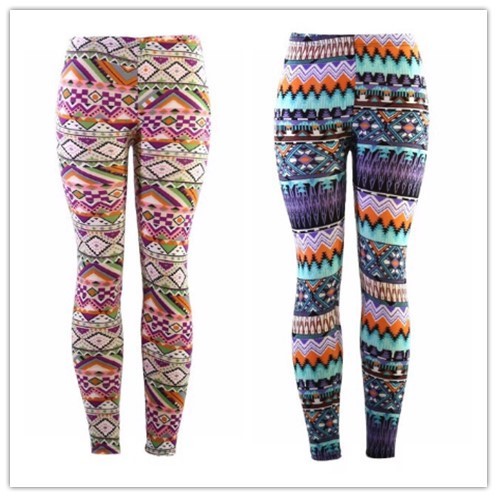 aztec leggings