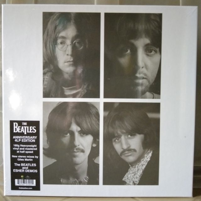 Beatles White album 50th anniversary vinyl boxset | Shopee Philippines