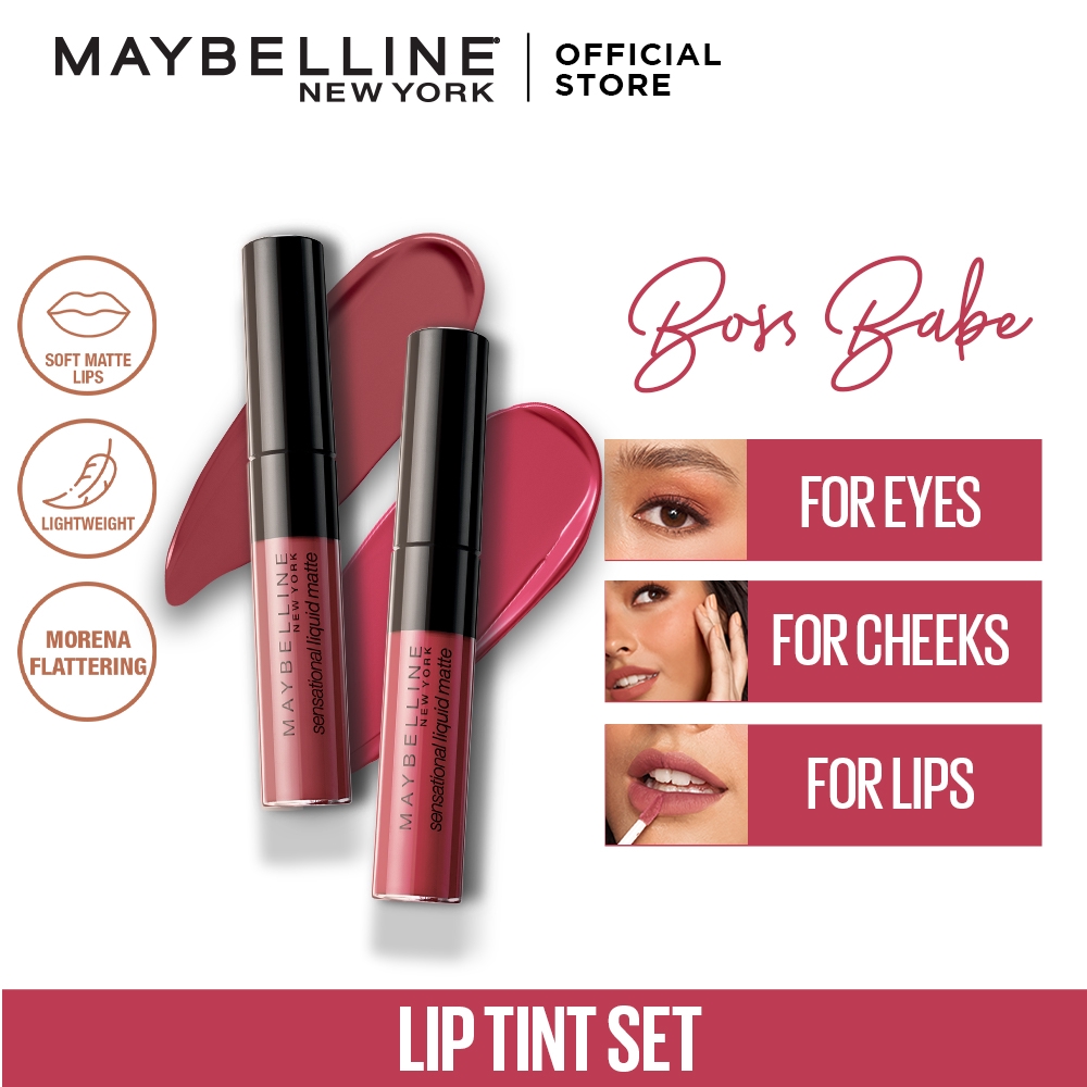 maybelline matte lip tint