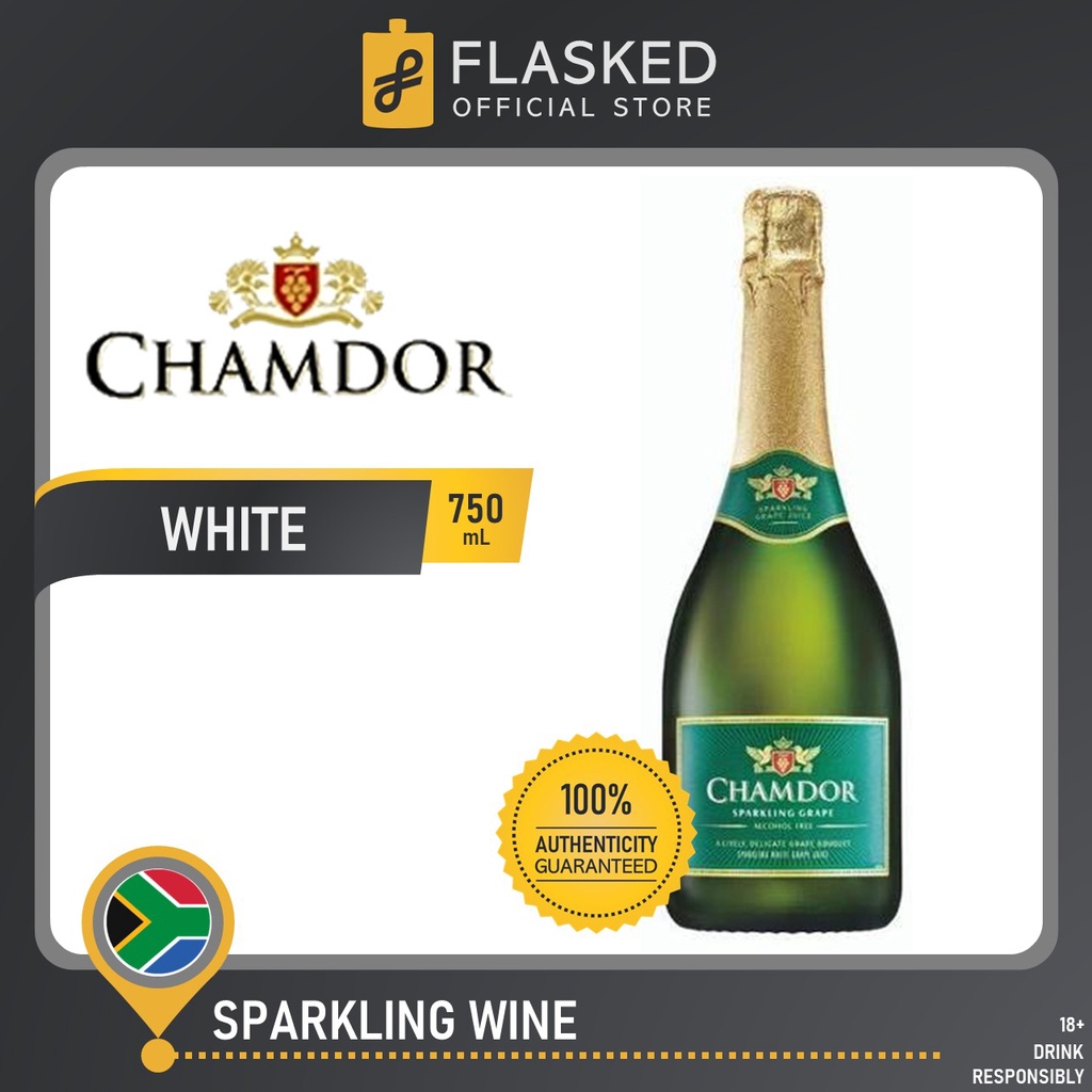 Chamdor Sparkling White Grape 750 ml Shopee Philippines