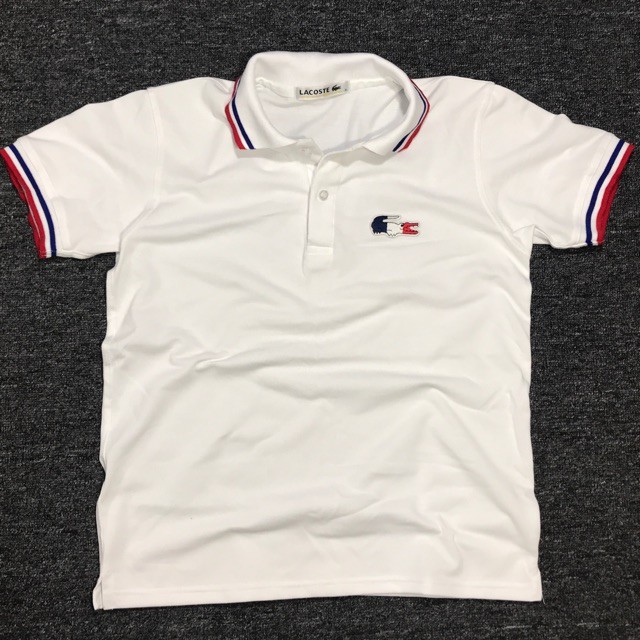 lacoste polo shirt big logo