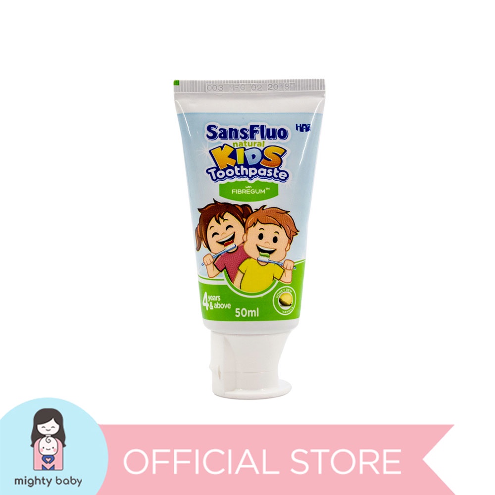 SansFluo Natural Kids Toothpaste Shopee Philippines