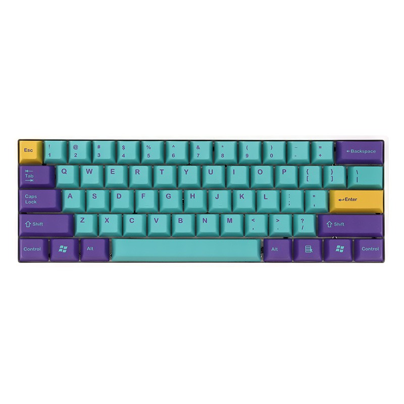 GMK Skeletor Cherry Profile PBT Keycaps 130 Keys DYE-SUB Keycaps for ...