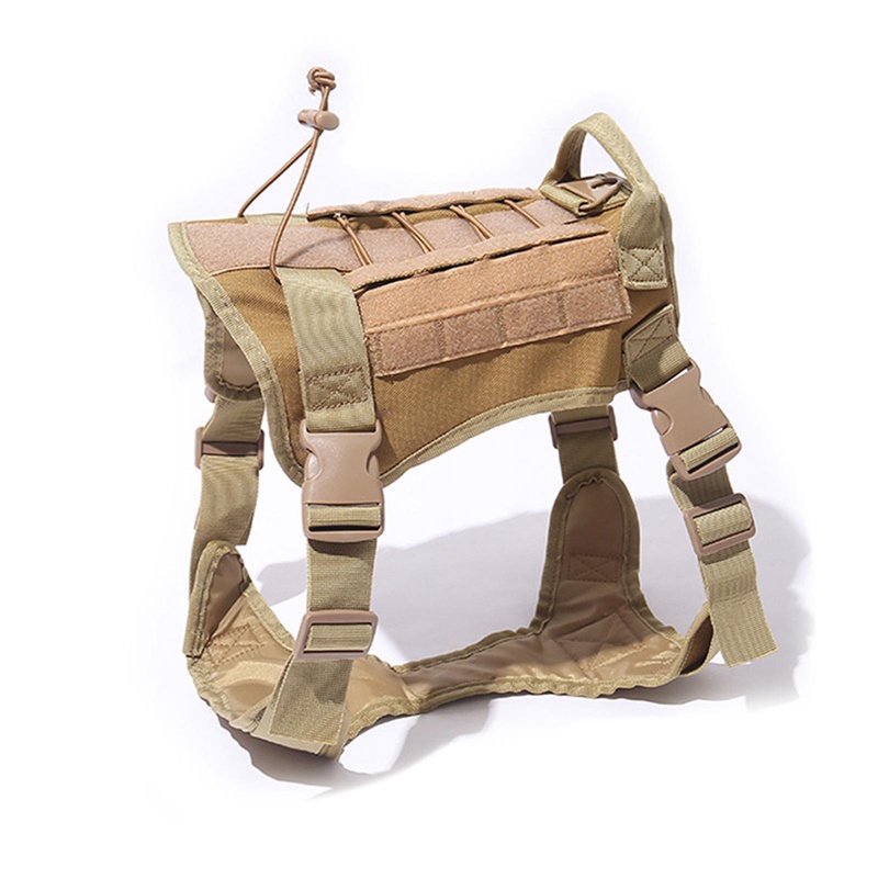 NEW Tactical Police K9 Training Dog Harness Military Adjustable Nylon
