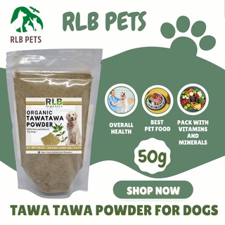 50 grams Pure Natural Tawa Tawa Powder for Dogs Overall Health w/ Vitamins & Minerals Food Toppers