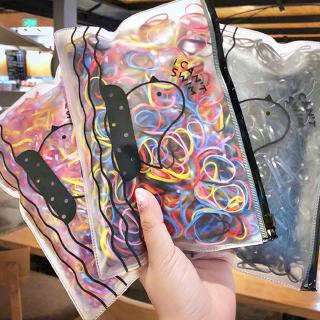 Cod Qipin 2500PCS Korean Color Hair Band Rubber Band Hair Ring Children Disposable Rubber Band Hair Accessories #2