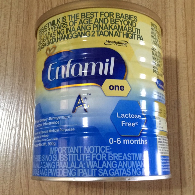 enfamil a  one lactose free