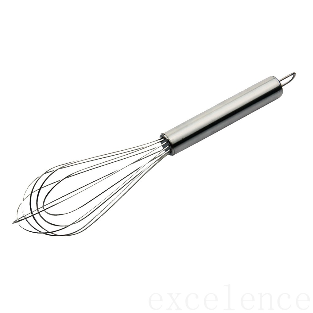 Stainless Steel Cream Mixer Manual Press Egg Beater Frother Kitchen